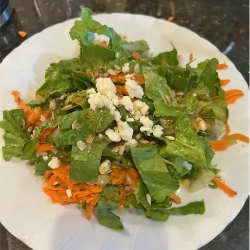 Salad with Red Wine Vinaigrette