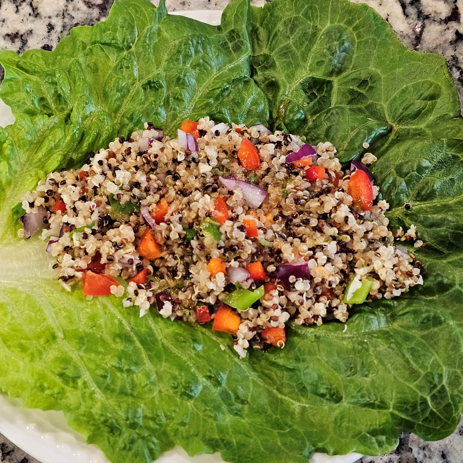 Quinoa Lettuce Wraps