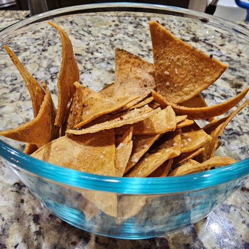 Homemade Baked Tortilla Chips