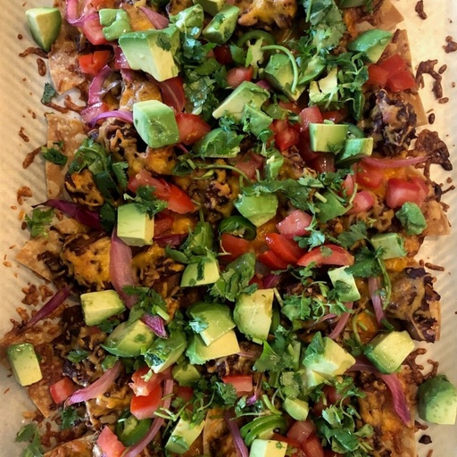 One Pot Bean Chili Nachos