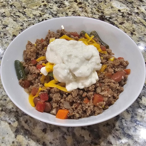 One Pot Beef and Bean Chili